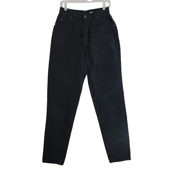 Levi's Denim - USA Vintage Levi Strauss Brown Tab High Rise Mom Fit Jeans Black Size 12